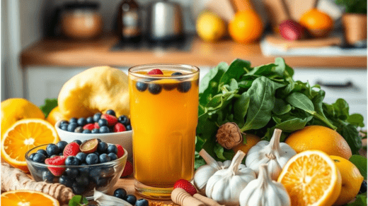 Delicious Drinks and Foods as Home Remedies for Immunity Improvement